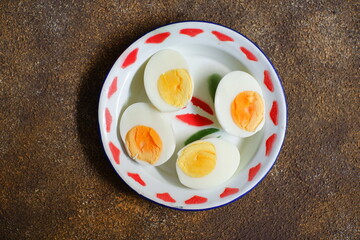 fried egg on a plate