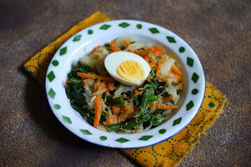 vegetables with egg