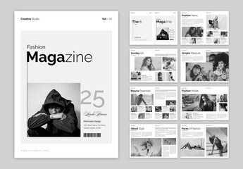 Fashion Magazine Template