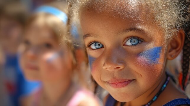 Juneteenth celebration community park children&rsquo;s event vibrant environment joyful viewpoint freedom day for african american history
