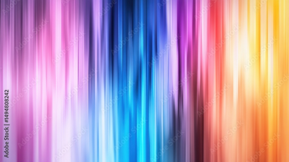 Poster grainy multicolor fade with noise distortion and soft blend of vivid tones