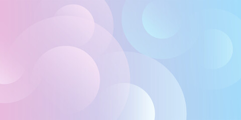 abstract background .blue and pink gradation. circle effect style. modern minimalist.eps 10