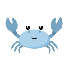 Cute Cartoon Crab Illustration