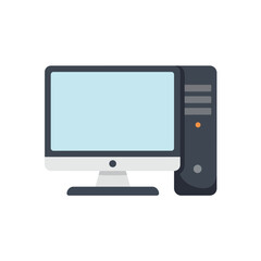 Modern Desktop Computer Setup