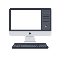 Modern Desktop Computer Setup
