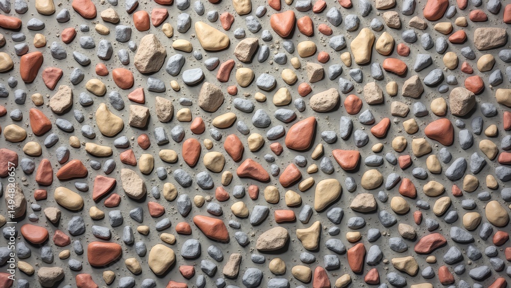 Poster pebble stone background pattern with neutral colors and smooth texture