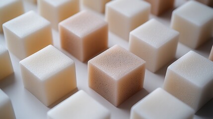 Geometric cube pattern