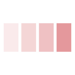 Fototapeta premium Four Pastel Color Palette