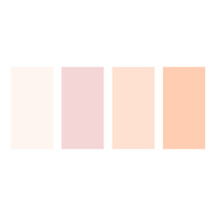 Fototapeta premium Four Pastel Color Palette