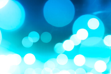 Blue background bokeh nature sunlight autumn spring environment ecosystem zero carbon backdrop product cosmetic presentation, mockup natural organic ecology, foliage abstract.