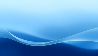 Fototapeta premium Minimal Blue Gradient Background – Light Sky to Navy Transition