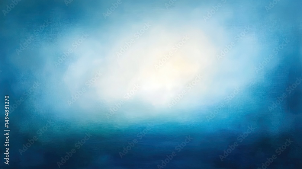 Poster a gentle, diffused light diffuses through hazy, cloudy atmosphere.