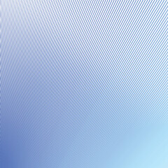 Blue stripes line pattern with gradient for fabric style