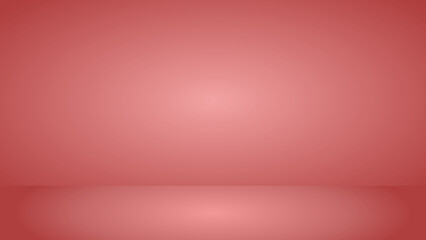 Obraz premium Empty rooms show red and pink walls with a light texture design