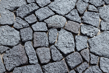 Lava fragments, texture of volcanic pumice stones, volcanic pumice pattern