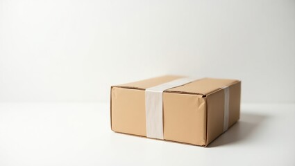 Obraz premium Sustainable packaging design for eco-friendly products photographed in a professional studio setting