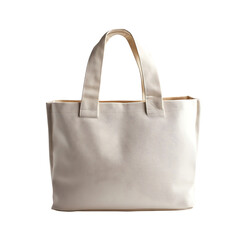 Minimal Canvas Bag with Refined Simplicity and a Sm Isolated on Transparent Background
