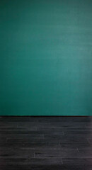 Fondo de pared en color verde