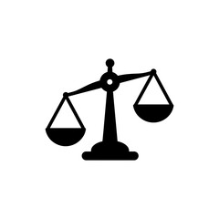 Scale Tipping Upward to the Right Indicating Increase