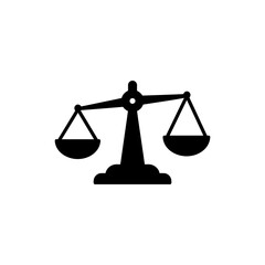 Scale Tipping Downward to the Left Indicating Decrease