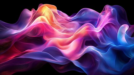 Obraz premium Colorful smoke abstract background