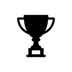 Trophy Drawn by Pencil Representing Planned Win and Achievement