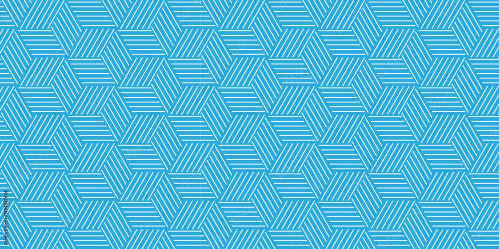 Poster vector geometric diagonal fabric waves seamless line texture. seamless pattern abstract geometric wi