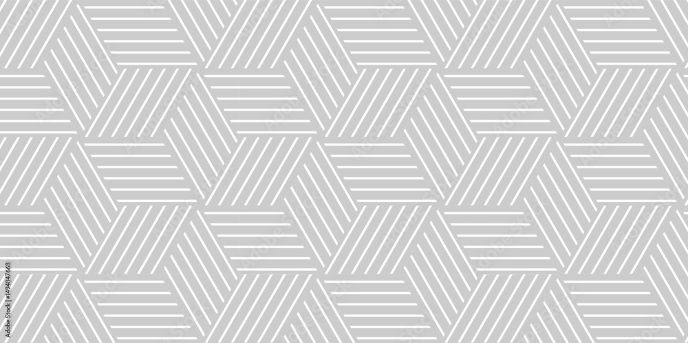 Poster vector geometric diagonal fabric waves seamless line texture. seamless pattern abstract geometric wi