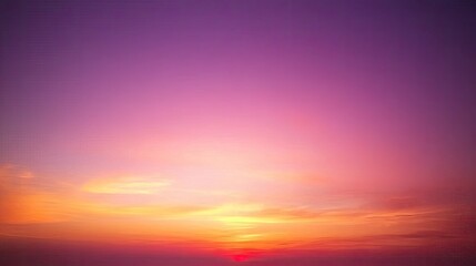 Obraz premium Colorful sunset sky with vibrant hues.