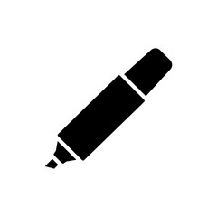 Marker with Cap on End for Safe and Convenient Storage