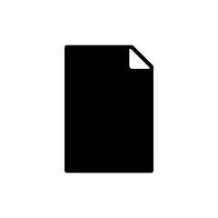 Paper Edges Aligned Icon for Office Filing and Document Organization
