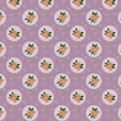 Flowers sweet beautiful fabric paper screen fashion furniture wallpaper Bed