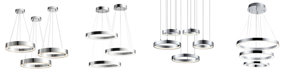 Modern modular lighting fixtures for interior design