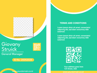 business card template