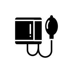 Blood Pressure Monitor Cuff Representing Health Monitoring and Medical Care