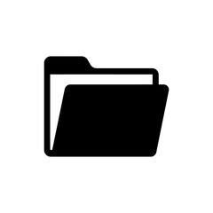 Health Record Folder Icon for Medical Documentation and Services
