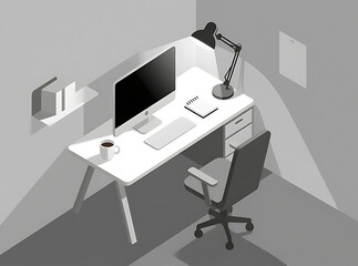 Fototapeta premium Creative Workspace