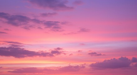 Obraz premium Colorful sunset sky