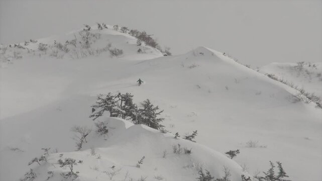 Telemark ski Hakuba Japan Freeride