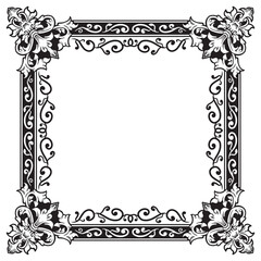 Decorative Ornamental Frames for Elegant Themes