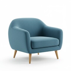 modern sofa isolated on white background