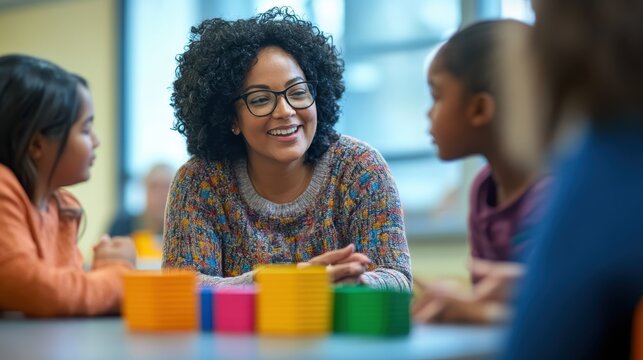 A training session where teachers simulate inclusive teaching scenarios, enhancing their ability to support diverse learners.