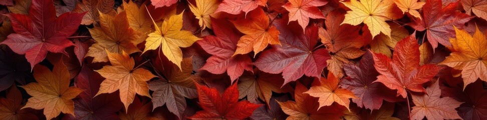 Intricate network of decaying autumn leaves, rich in earthy tones , abstract, grunge, close-up