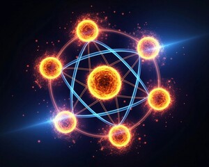 abstract background with space