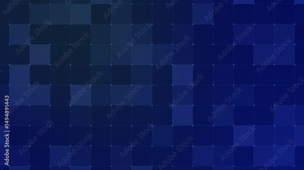 Poster abstract blue gradient geometric patterned grid background art design