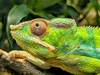 Chameleon close-up