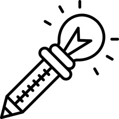 Pencil Icon Vector Element