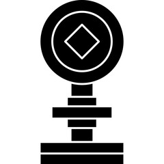 Trophy Icon Vector Element