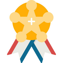 Fototapeta premium Medal Icon Vector Element