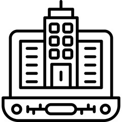 Real State Icon Vector Element